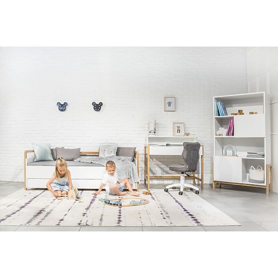 Postel se zády Viktor 180 x 80 - bílá