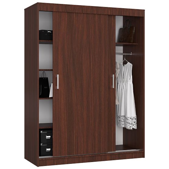 POSUVNÁ SKŘÍŇ 150 cm CLP MONO WENGE