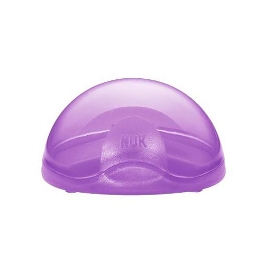 Pouzdro na dudlík NUK fialové Fialová
