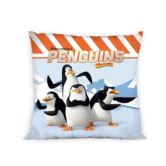 Povlak na polštář Tučňáci z Madagaskaru 01