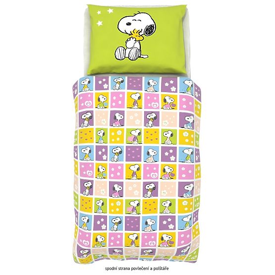 Povlečení Matějovský Snoopy Heart