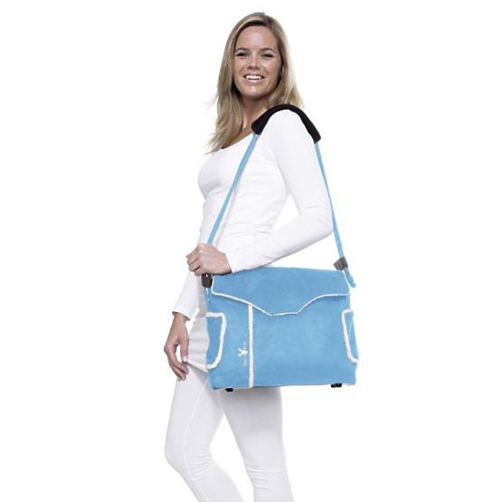 Přebalovací taška na kočárek Wallaboo Modrá