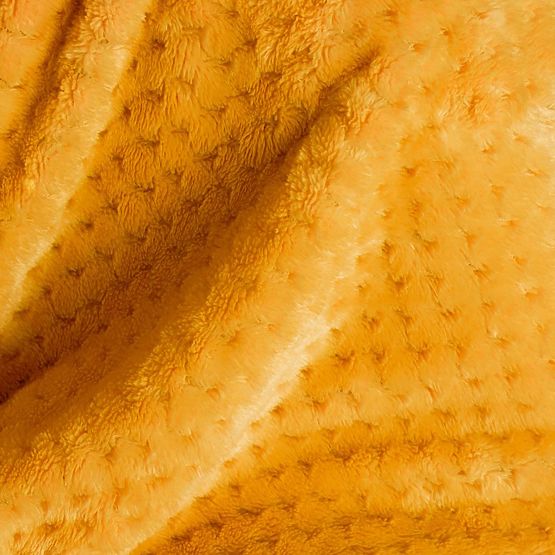 Přehoz SHLEEPY oranžový s žakárovým vzorem klasický styl 170x210