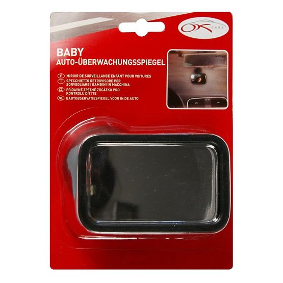 Přídavné zpětné zrcátko do auta Černá