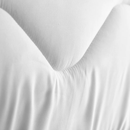 Přikrývka INEZ barva bílá caro klasický styl decoking