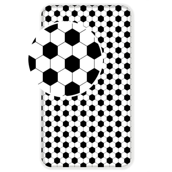 Prostěradlo Fotbal 90 x 200 + 25 cm