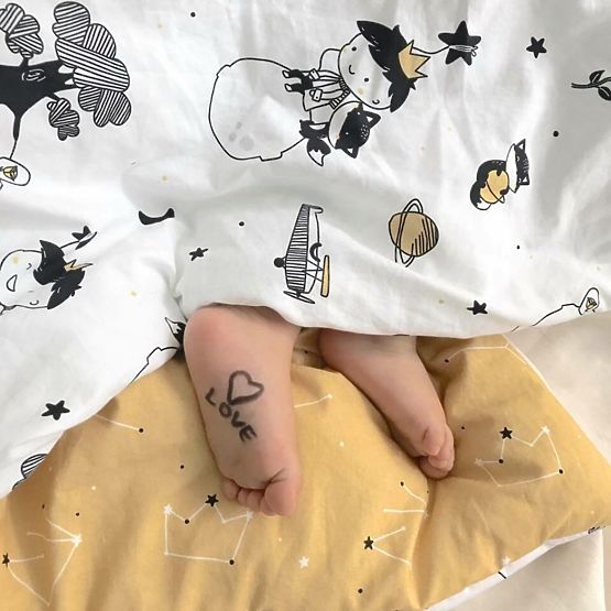 Prostěradlo s gumičkou Malý princ