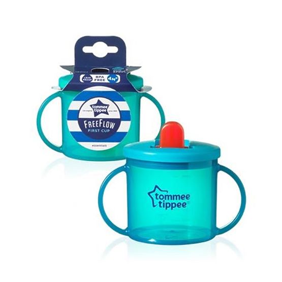 První dětský hrneček Tommee Tippee 190 ml tyrkysový
