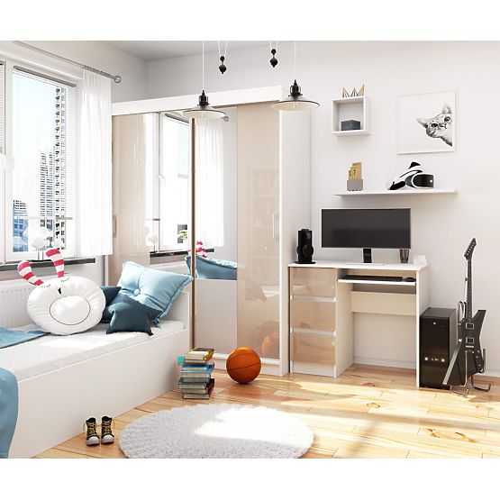 PSACÍ STŮL A-6 CLP CAPPUCCINO LEVOSTRANNÝ