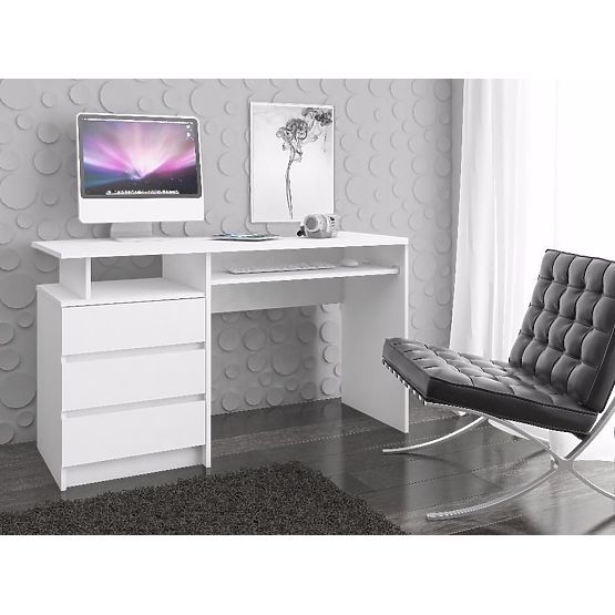 PSACÍ STŮL CLP 135cm PK BÍLÝ