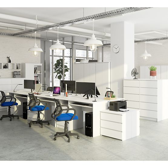 PSACÍ STŮL CLP 135cm PK BÍLÝ