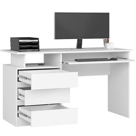 PSACÍ STŮL CLP 135cm PK BÍLÝ