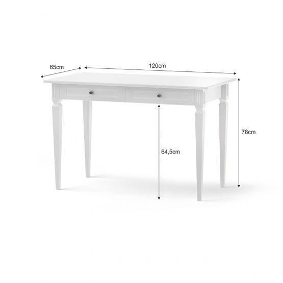 Psací stůl Ines White