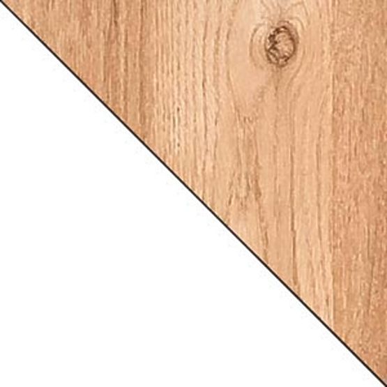 Psací stůl L10 - bílý / dub nash