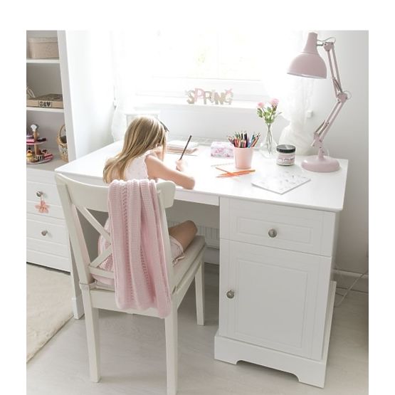 Psací stůl Marylou - bílý