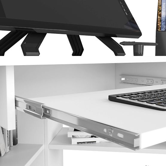 PSACÍ STŮL TED PK BÍLÝ