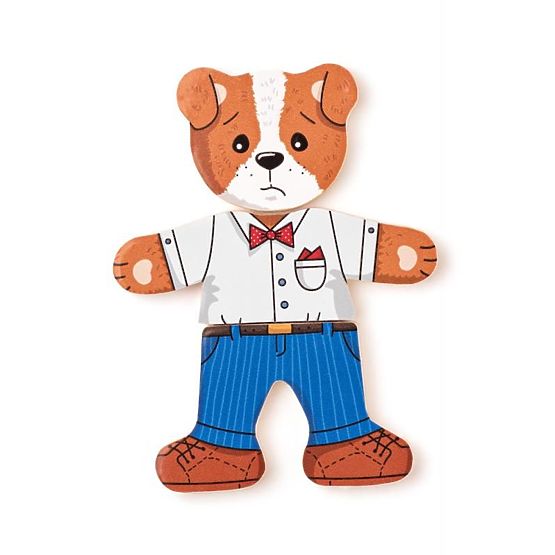 Puzzle Pejsek na oblékání