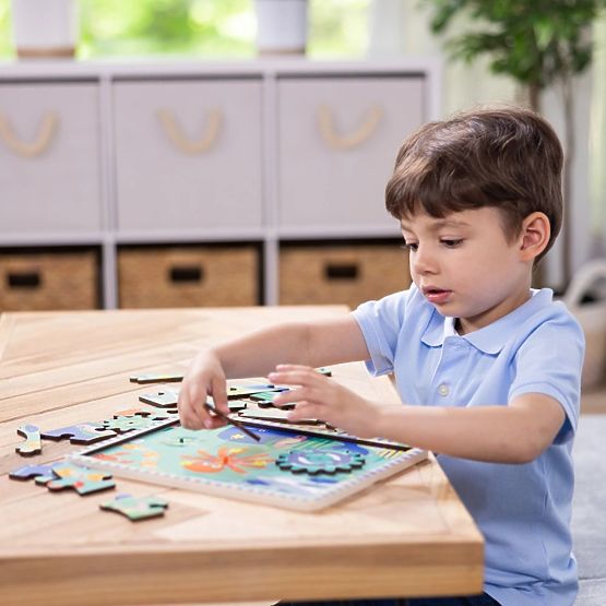 Puzzle s ozubenými koly Podvodní svět