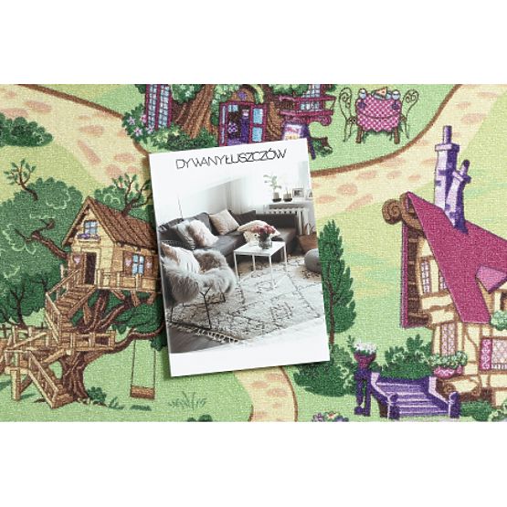 REBEL ROADS KOBEREC Candy Town 27 protiskluzový pro děti - růžový / zelený