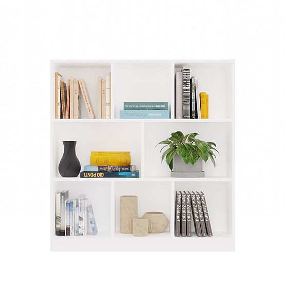 Regál Fiesta 8P BÍLÝ