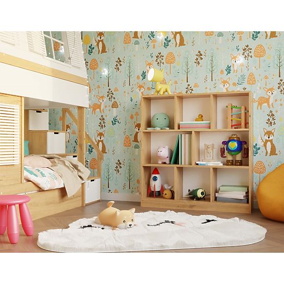 Regál Fiesta 8P DUB ARTISAN