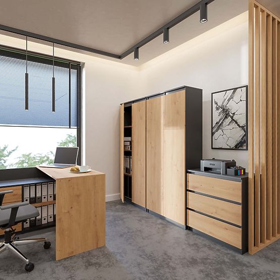 Regál Hemn RS-80 ANTRACIT ARTISAN