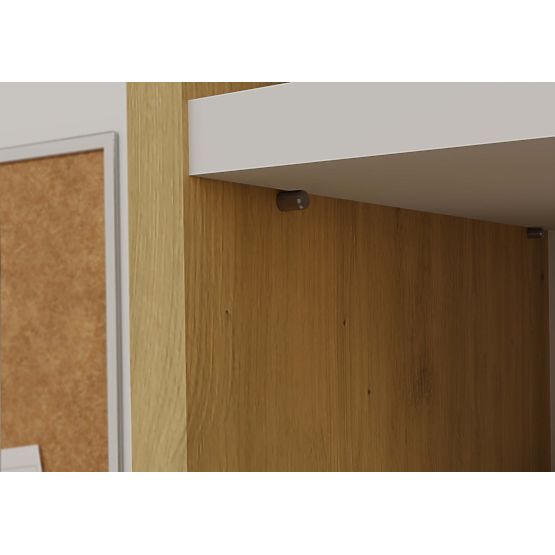 Regál Onyx R80 DUB ARTISAN BÍLÁ