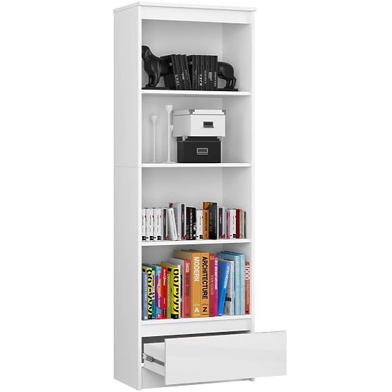 REGÁL R60 1SZ 4P CLP PK BÍLÝ / BÍLÝ LESK