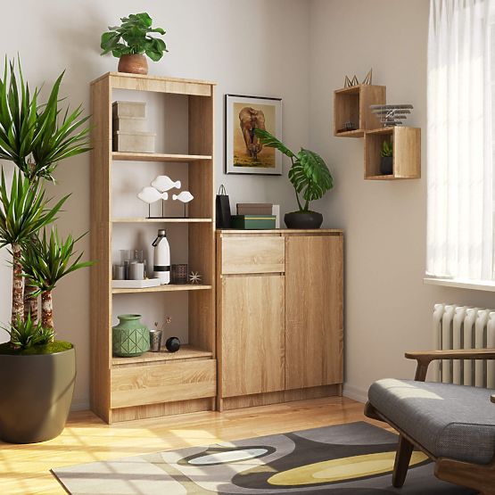 REGÁL R60 1SZ 4P CLP PK DUB SONOMA