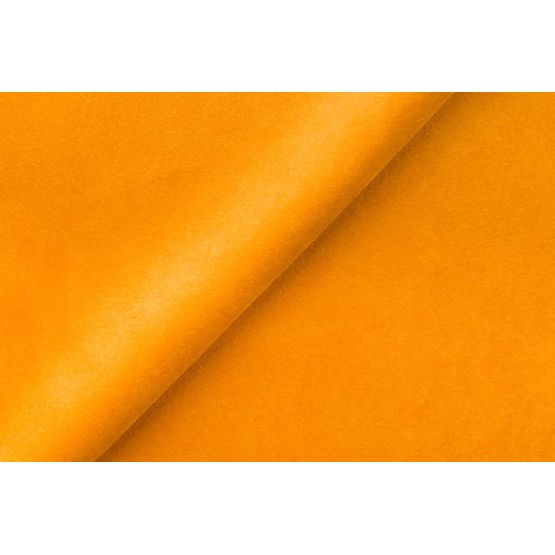 Retro dětské křesílko Velvet - hořčicová