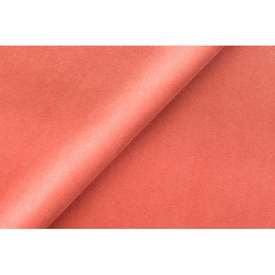 Retro dětské křesílko Velvet - korálová 