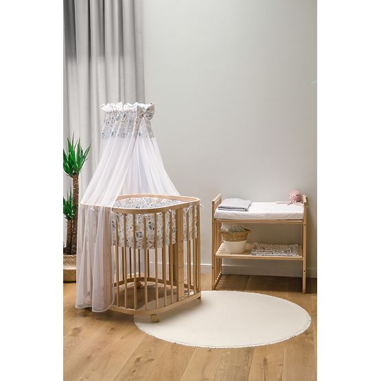 Rostoucí postýlka Desire 7v1 PLUS - přírodní