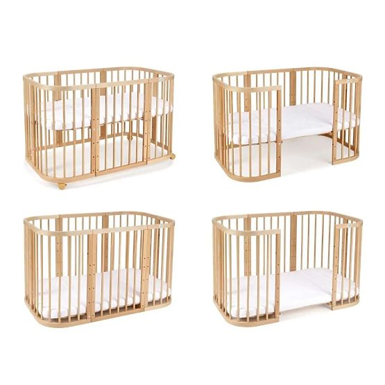 Rostoucí postýlka Desire 7v1 PLUS - přírodní