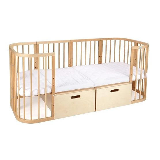 Rostoucí postýlka Desire 7v1 PLUS - přírodní