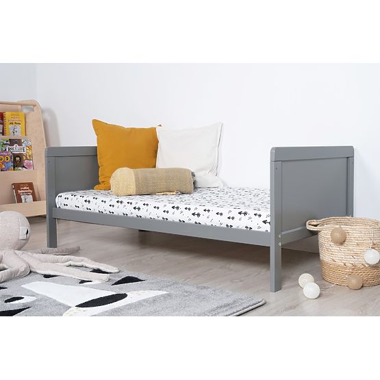 Rostoucí postýlka William šedá