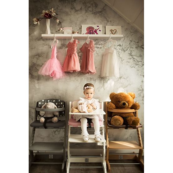 Rostoucí židlička Sissi - šedá