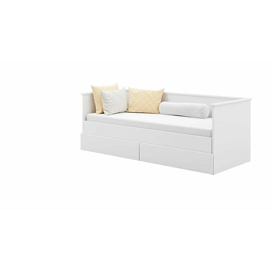 Rozkládací postel HELIOS 200x80 cm - bílá 