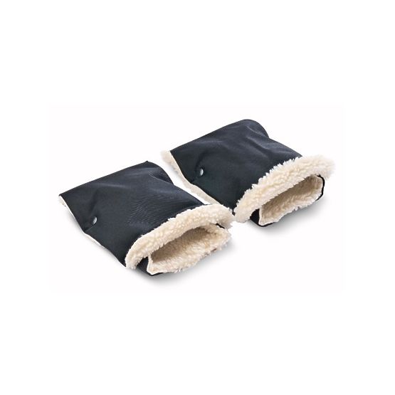 Rukávník na kočárek 2 ks Sensillo 45x21 black Černá