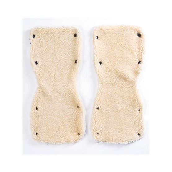 Rukávník na kočárek 2 ks Sensillo 45x21 grapghite Šedá