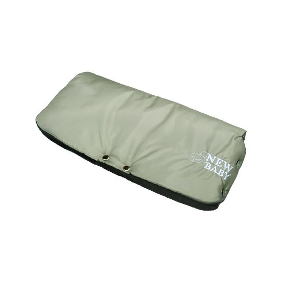 Rukávník na kočárek Classic Fleece olive/black Dle obrázku