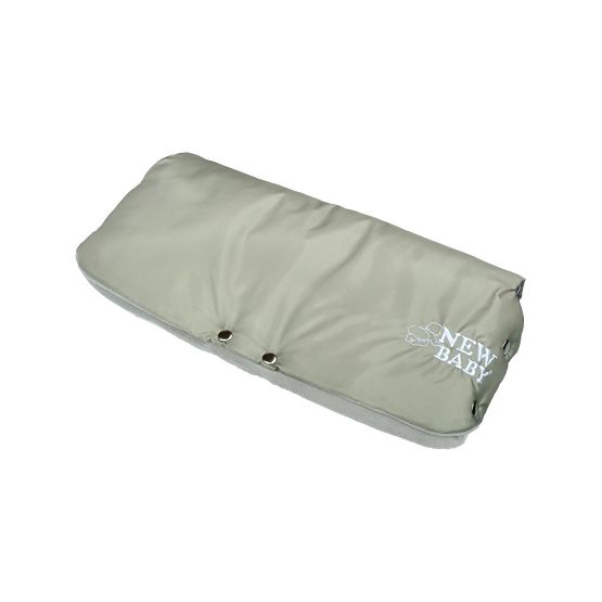 Rukávník na kočárek Classic Fleece olive/ light grey Dle obrázku