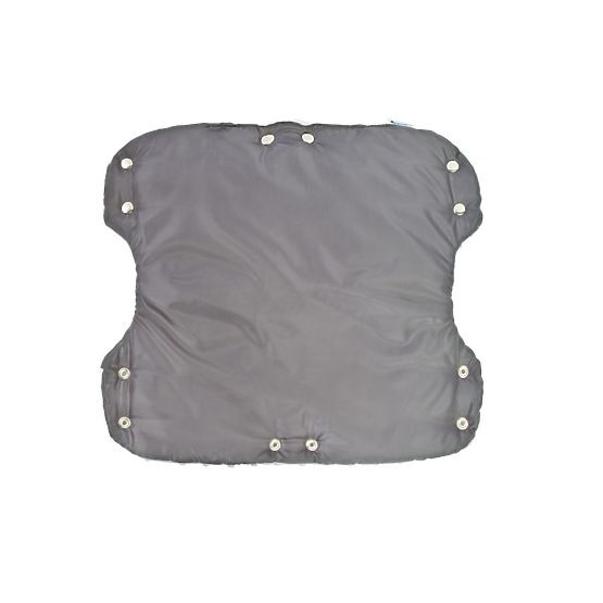 Rukávník na kočárek z Minky Sensillo 40x45 graphite Šedá