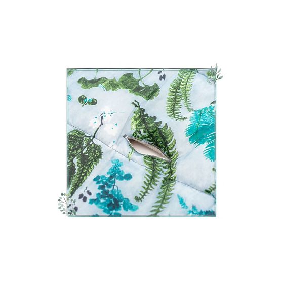 Rukávník na kočárek - Zimní zahrada