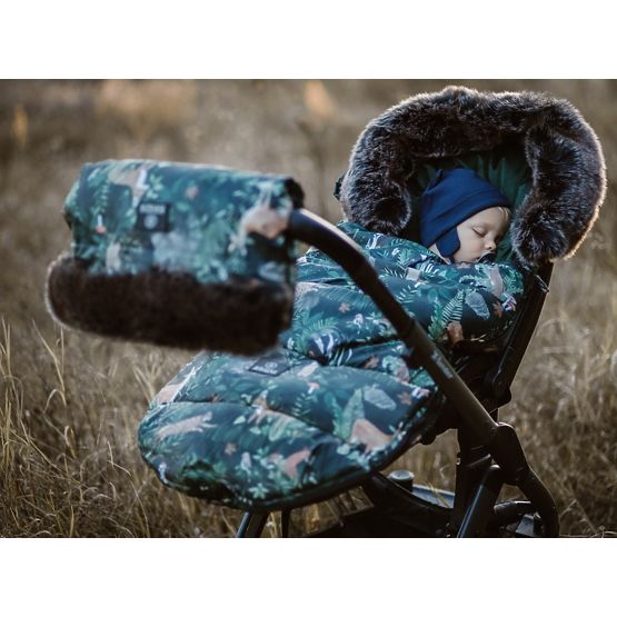 Rukávník na kočárek - Život v lese