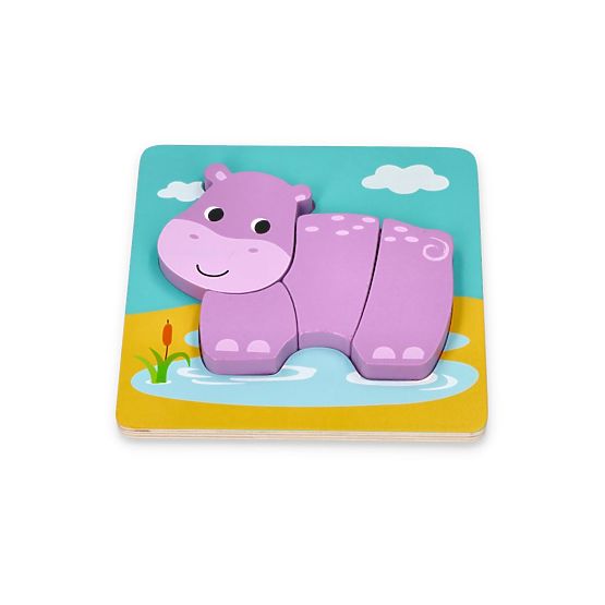 Sada čtyř skládaček se zvířátky