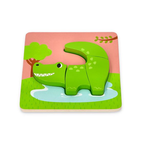 Sada čtyř skládaček se zvířátky