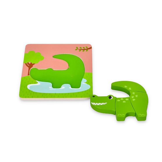 Sada čtyř skládaček se zvířátky