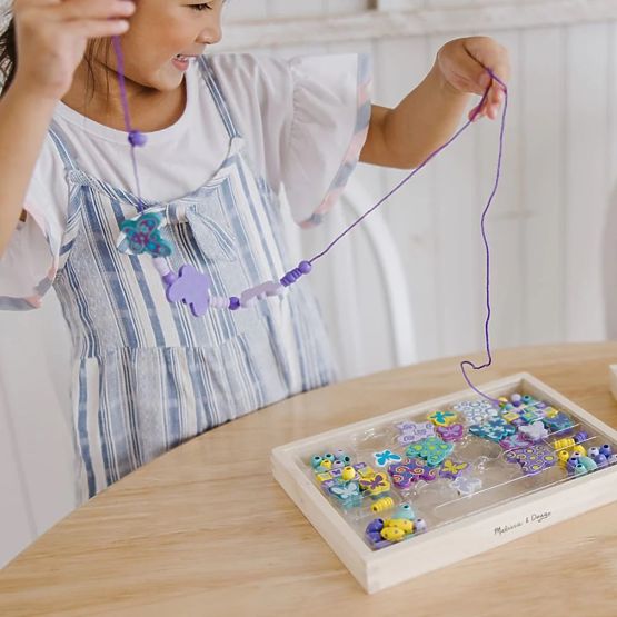 Sada korálků Motýlci