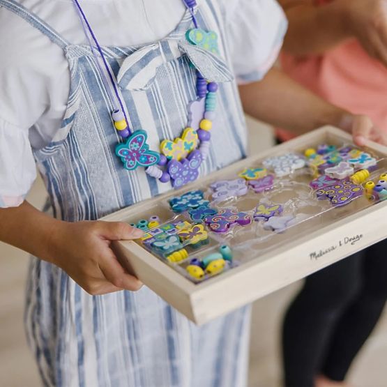 Sada korálků Motýlci