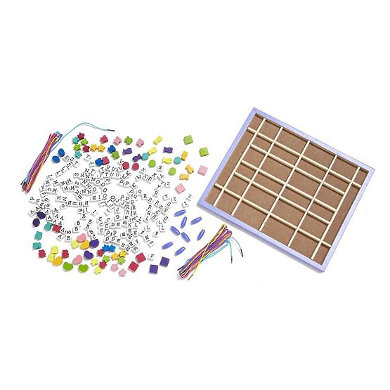 Sada korálků s písmenky